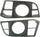 For BMW 528I / 535D / 535I / 550I Fog Light Cover 2014 2015 2016 Driver and Passenger Side Pair/Set | Black | W/M Package | DOT/SAE Compliance | BM1038142 + BM1039142 | 51118059001 + 51118059002