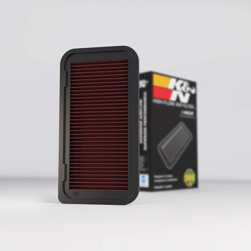 K&N Engine Air Filter: Reusable, Clean Every 75,000 Miles, Washable, Replacement Car Air Filter: Compatible with 2000-2017 Toyota/Lotus/Great Wall/Scion (Isis, Avensis, Ipsum, Verso, Corolla), 33-2252