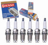 6 Pc DENSO Standard Spark Plugs Compatible with Toyota Solara 3.0L V6 1999-2003