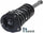 Professional 903-014RS Ready Strut Premium Gas Charged Rear Suspension Strut and Coil Spring Assembly