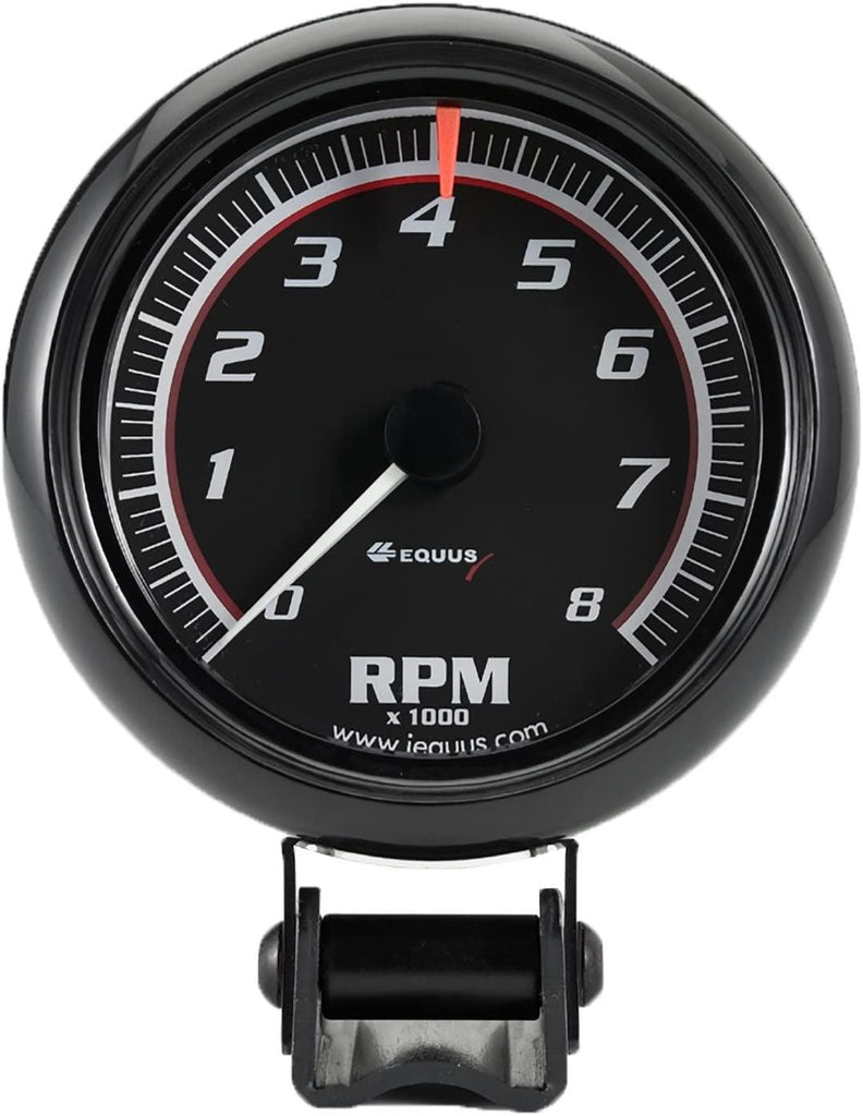 6086 2-1/2" Mini Tachometer, Black