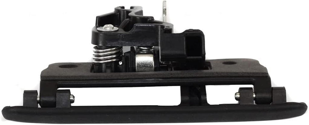 For Ford E-350 Econoline Club Wagon Exterior Door Handle Rear, Driver or Passenger Side - Side Hinged Door Textured Black (1992-2002) | Trim: All Submodels