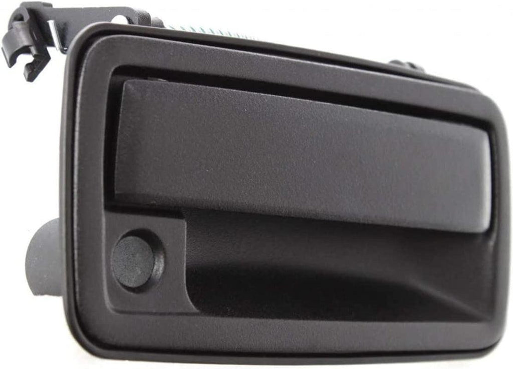 for GMC Sonoma Exterior Door Handle Front, Passenger Side Textured Black (1994-2004) | with Key Hole | Trim: SLE/SLS/SL | GM1311117 | 15202912