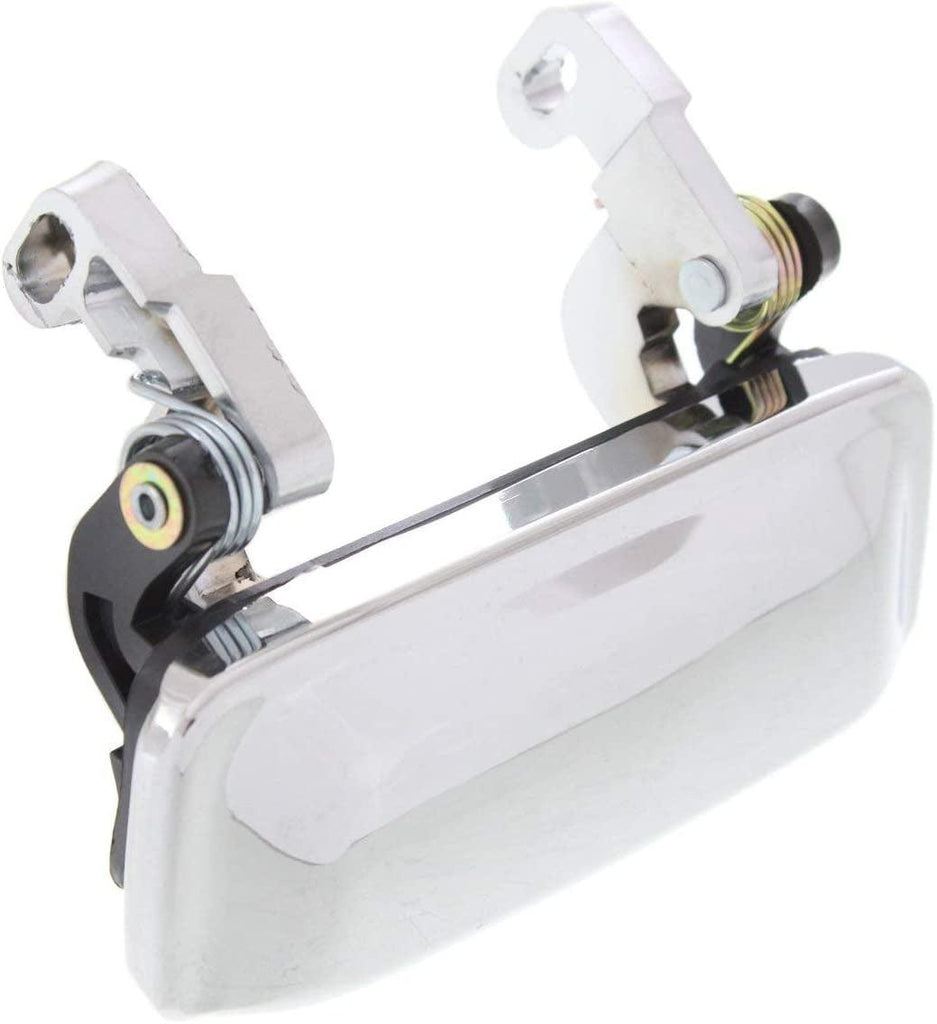 Front Door Handle Compatible with 2001-2011 Ford Ranger Outer All Chrome Metal Passenger and Driver Side