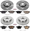 KOE5708 Autospecialty Front and Rear Replacement Brake Kit-Oe Brake Rotors & Ceramic Brake Pads