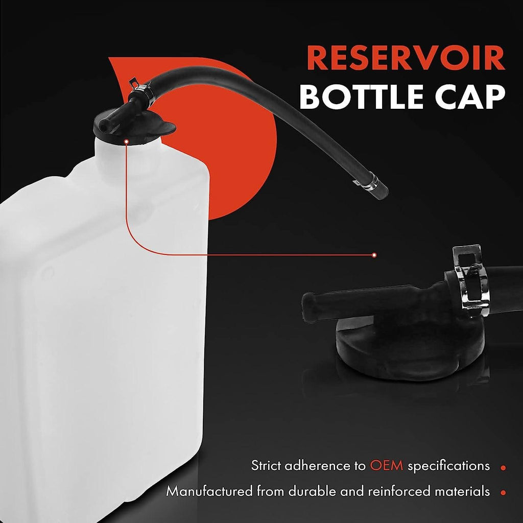 A-Premium Engine Coolant Overflow Recovery Reservoir Tank [With Cap & Tubing] Compatible with Toyota Tacoma 1995-2004 [2.4L 2.7L 3.4L], Replace# 164050C010, 164700C011