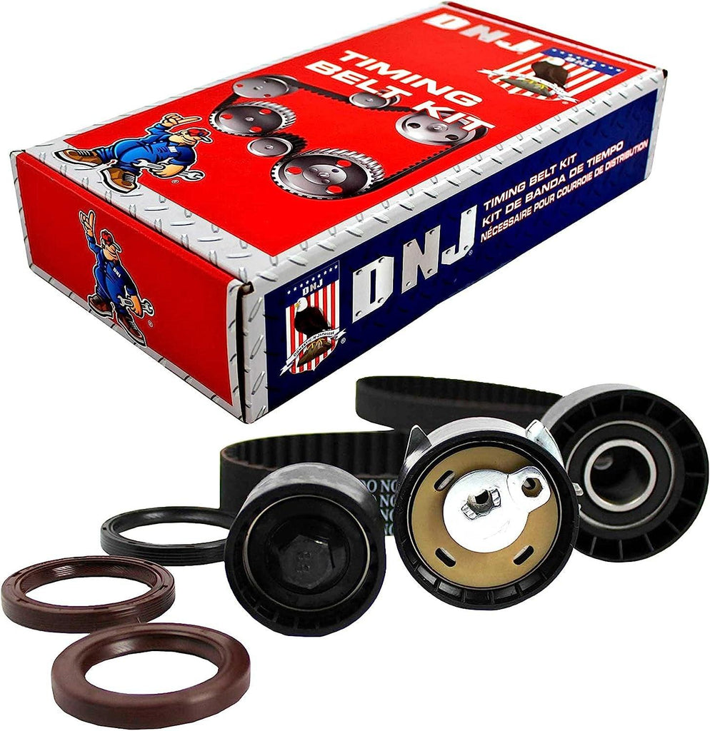 DNJ TBK418B Timing Belt Kit for 1998-2000 / Ford, Mercury/Contour, Cougar, Escort, Focus, Mystique / 2.0L / DOHC / L4 / 16V / 121Cid