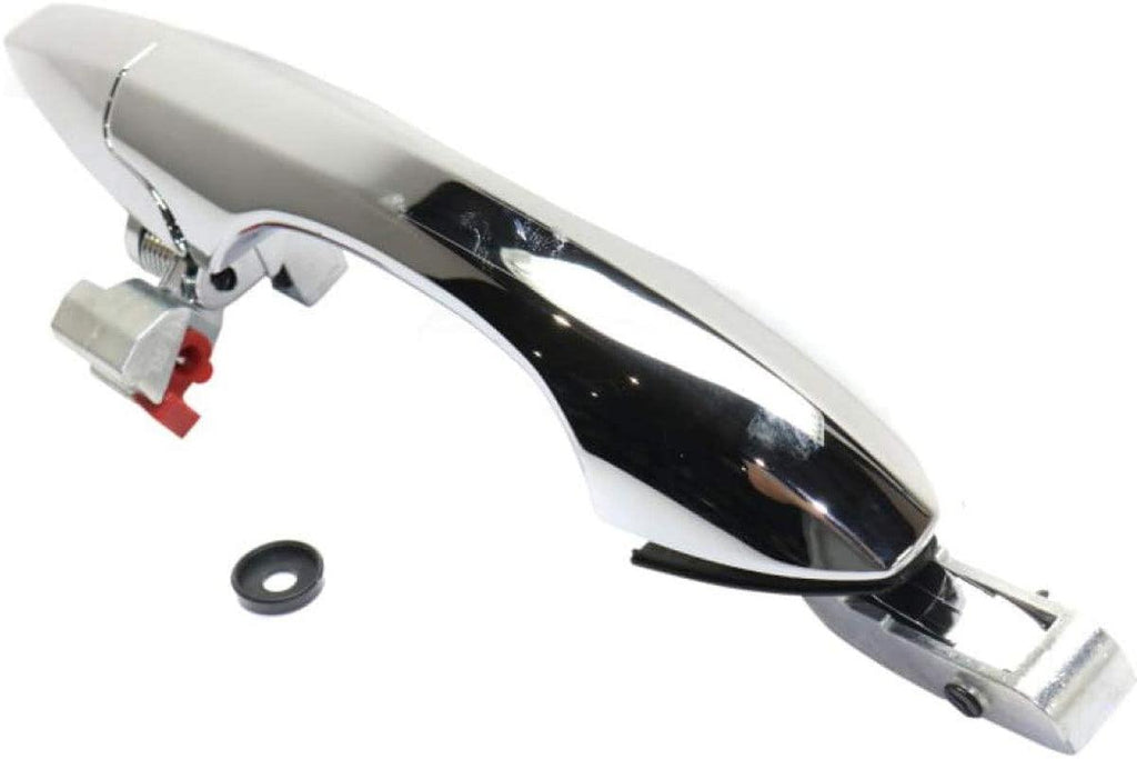 for Acura MDX Exterior Door Handle Front, Driver Side Chrome (2007-2013) | with Key Hole | Trim: All Submodels | AC1310107 | 72180STXA02