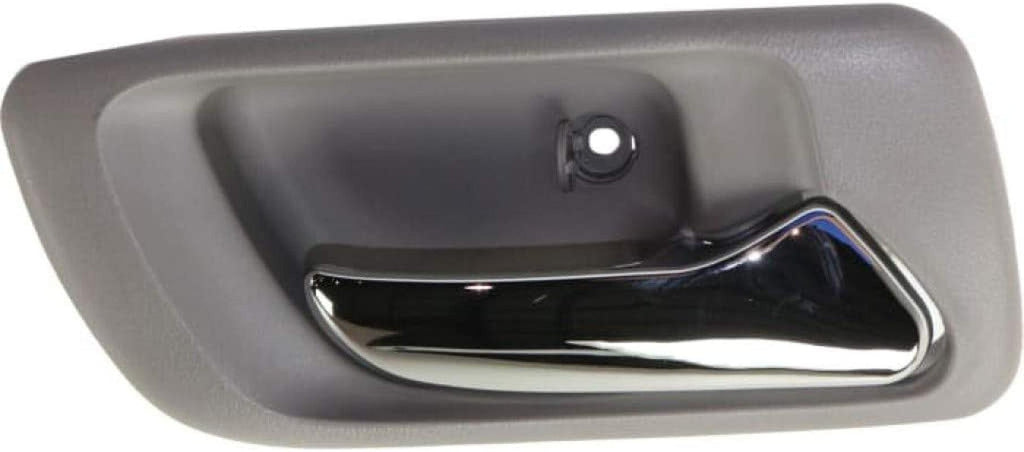 For Honda Accord Interior Door Handle Rear, Passenger Side Gray Bezel with Chrome Lever (1998-2002) | Trim:All Submodels | HO1353104 | 72620S84A01ZB