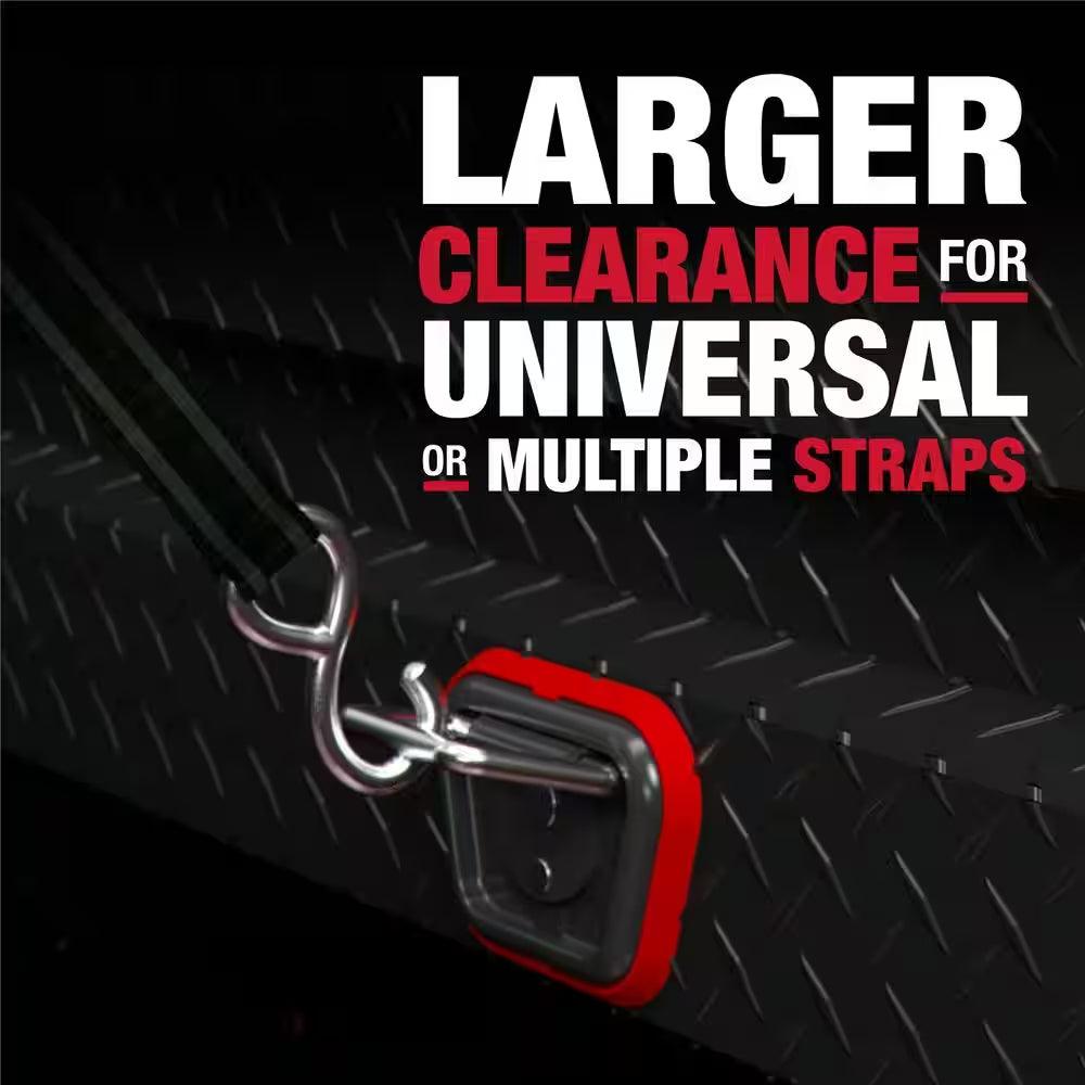 62.5 In. Matte Black Aluminum Compact Low Profile Crossover Truck Tool Box