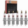 6 Pc Champion Iridium Spark Plugs Compatible with Honda Ridgeline 3.5L V6 2006-2008