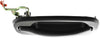 For Chevy Tahoe 2000 01 02 03 04 05 2006 Door Handle Passenger Side | Rear | Outer | Crew Cab | Black | Replacement for GM1521105 | 15721572, 19356467