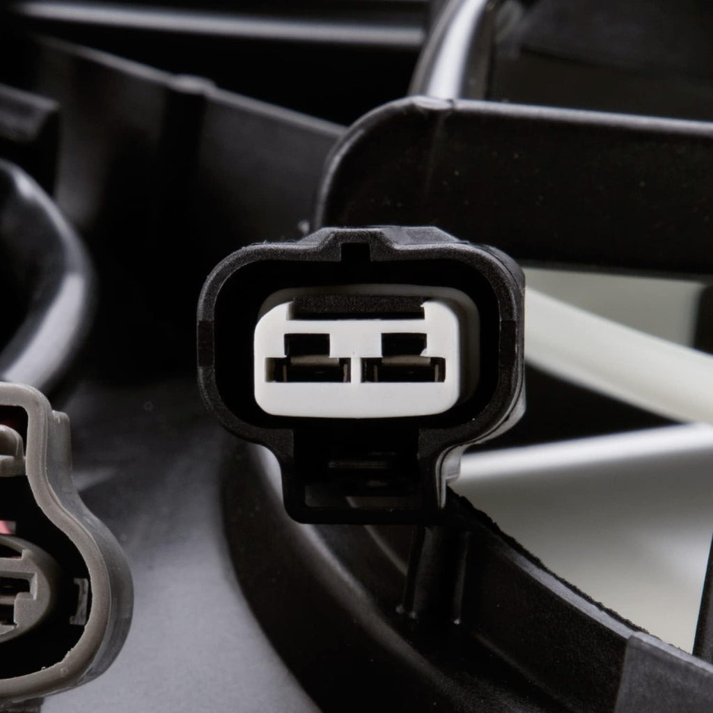 622080 Cooling Fan Assembly Compatible with 2007-2010 Toyota Sienna, Black