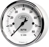 880088 3-1/8" 8000 RPM Incandescent Flood Lit Tachometer Gauge for Ford