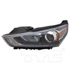 TYC Headlight Assembly for 17-19 Hyundai Ioniq 20-17374-00