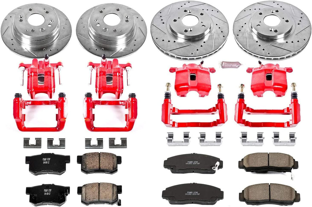 (KC2295) 1-Click Performance Brake Kit with Calipers