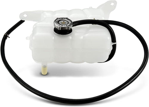 A-Premium Engine Coolant Overflow Recovery Reservoir Tank [With Cap & Tubing] Compatible with Jeep Libert KJ 2002-2007, V6 3.7L, Replace for # 603-319, 52079848AA, 52079788AD, 52079788AE