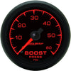 5905 ES 2-1/16" 0-60 PSI Mechanical Boost Gauge