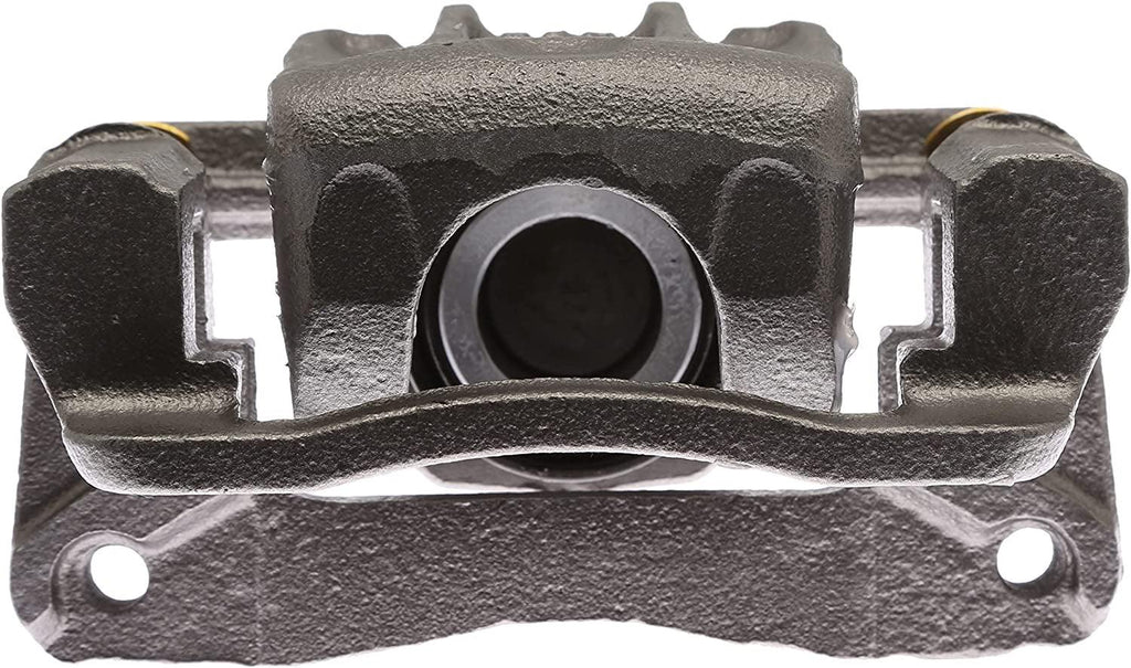 Gold 18R2128F1 Rear Passenger Side Disc Brake Caliper Assembly with Ceramic Pads (Loaded Non-Coated), Remanufactured