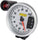 5” Tachometer | Silver Face with Silver Bezel | 0-10,000 RPM Range | Super-Bright LED Shift Light | One-Touch Peak RPM Recall | Mounting Bracket Included