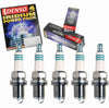 5 Pc DENSO Iridium Power Spark Plugs Compatible with Volvo XC90 2.5L L5 2003-2006