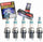 5 Pc DENSO Iridium Power Spark Plugs Compatible with Volvo XC90 2.5L L5 2003-2006