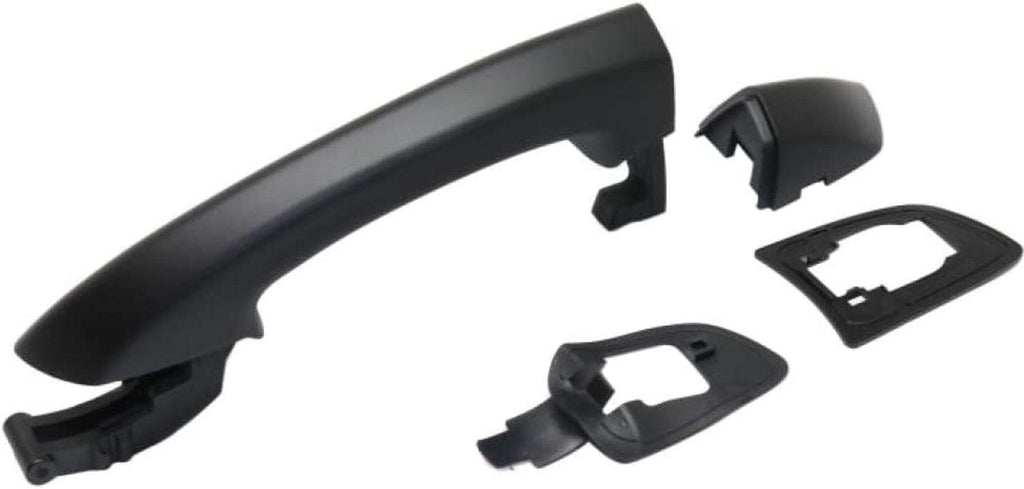 Compatible with Volkswagen GTI 2010-2014 Exterior Door Handle Driver Side Front, Primed | Trim:All Submodels