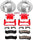 (KC2041) 1-Click Performance Brake Kit with Calipers