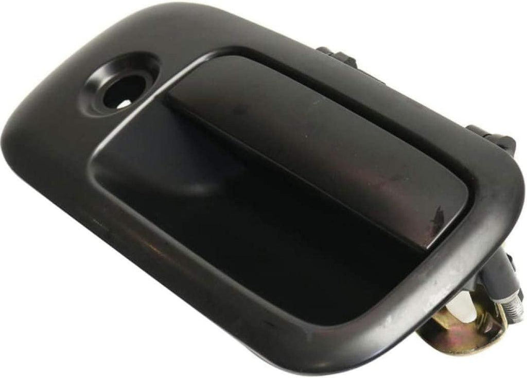 for Chevy Express 2500 Exterior Door Handle 2010-2017 Front Passenger Side Smooth Black | Trim: Base/Ls/Lt