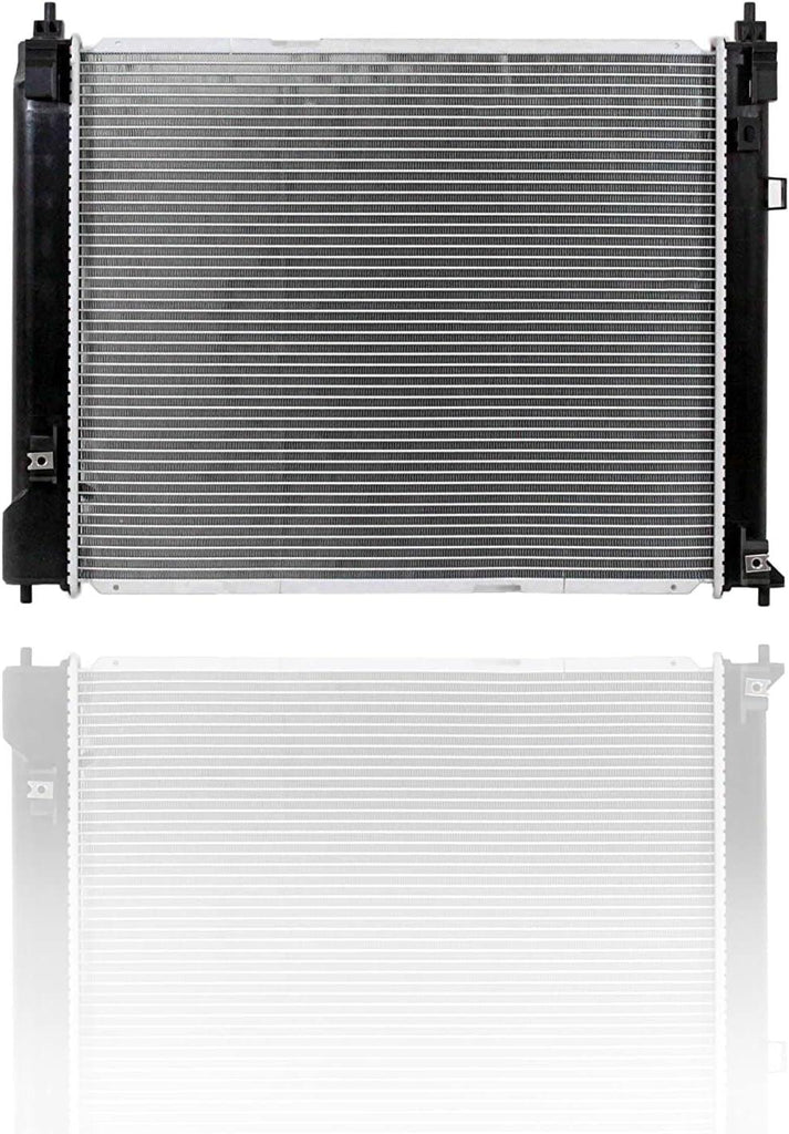 Radiator -  Compatible/Replacement for 13303 12-17 Nissan Versa Sedan, 15-17 Micra Automatic Transmission 4-Speed 4Cy 1.6L - Plastic Tank Aluminum Core