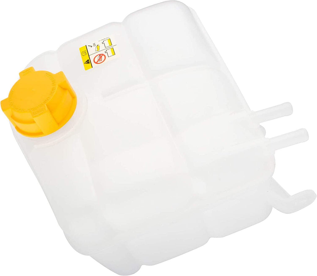 BOXI Coolant Overflow Tank Recovery Bottle Expansion Reservoir with Cap Compatible with Ford Focus 2000 2001 2002 2003 2004 2005 2006 2007 (2.0L & 2.3L Engines ONLY) 3S4Z8A080AC 5S4Z8101AA 603-216