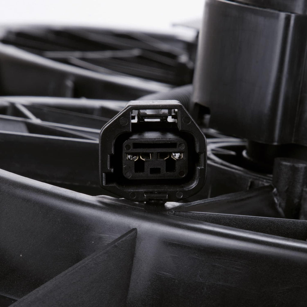 621010 Cooling Fan Assembly Compatible with 2004-2007 Ford Freestar , Black