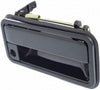 for Chevy K1500 Suburban Exterior Door Handle Front Passenger Side Textured Black 1992-1999 | with Key Hole | Trim: Base/Silverado | GM1311132 | 15742230