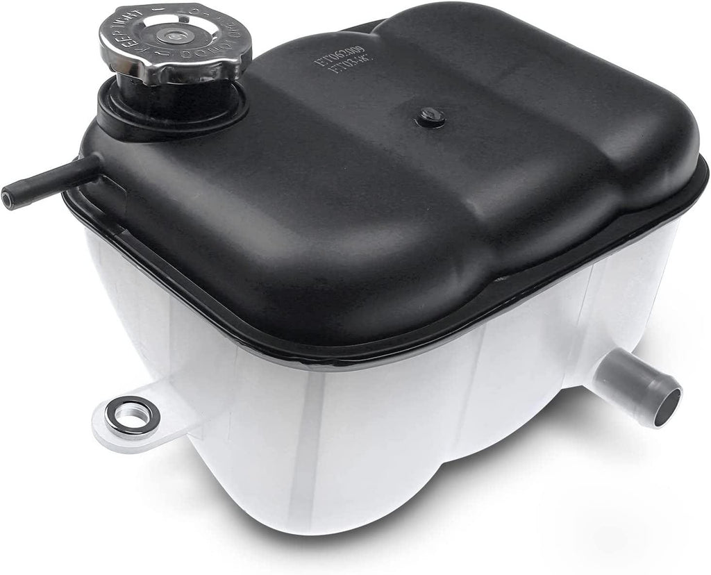 A-Premium Engine Coolant Overflow Recovery Reservoir Tank [With Cap] Compatible with Dodge Ram 1500 2002 2003 [3.7L 4.7L], Ram 1500 & Ram 2500 & Ram 3500 2003 [5.7L], Replace# 5072602AA, 5072602AB
