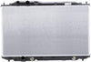2923 Compatible with HONDA Civic Hybrid 1-Row Plastic Aluminum Replacement Radiator