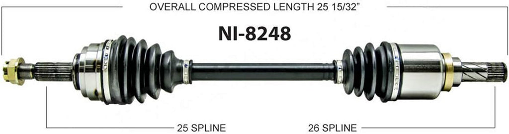 NI-8248 CV Axle