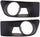 Front Fog Lamp Molding Compatible with 2007-2010 Dodge Caliber Set of 2 Passenger and Driver Side Paint to Match