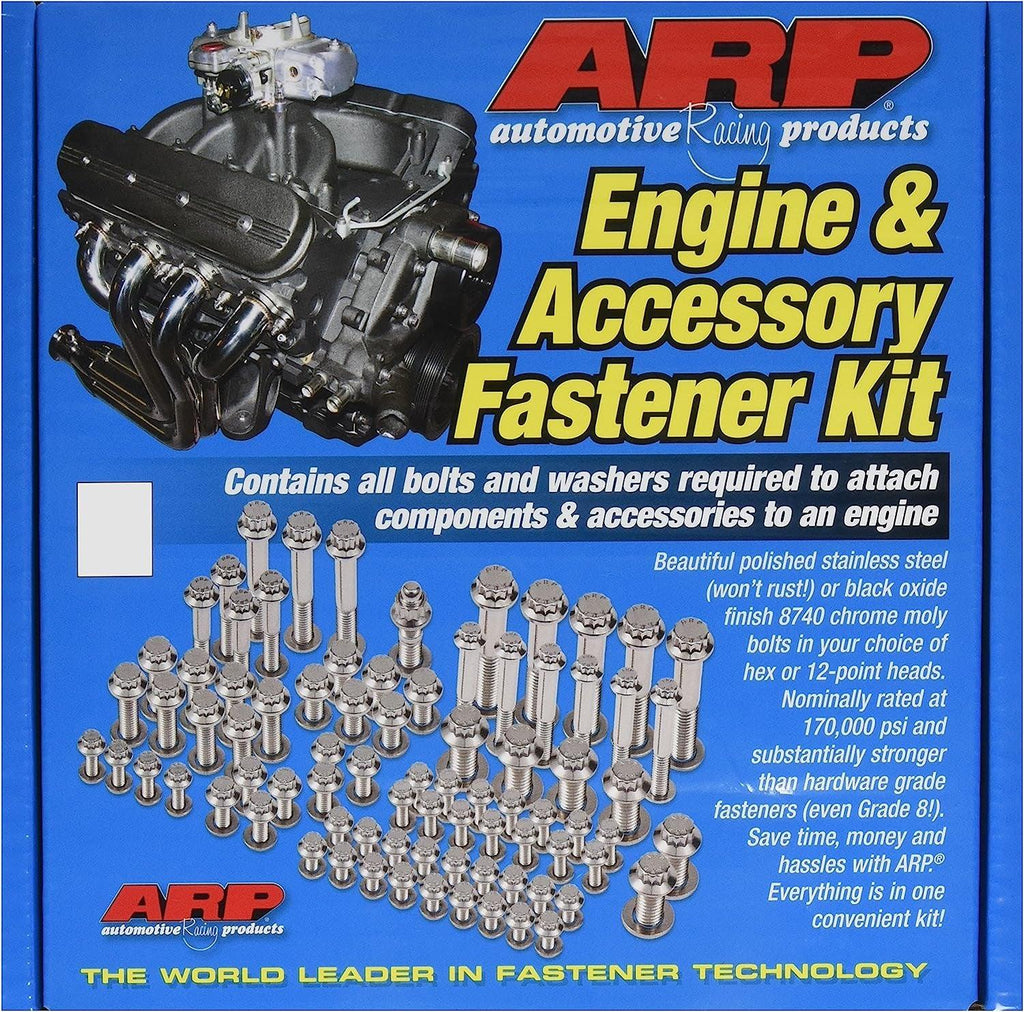 545-9501 12-Point Stainless Steel Complete Engine Fastener Kit