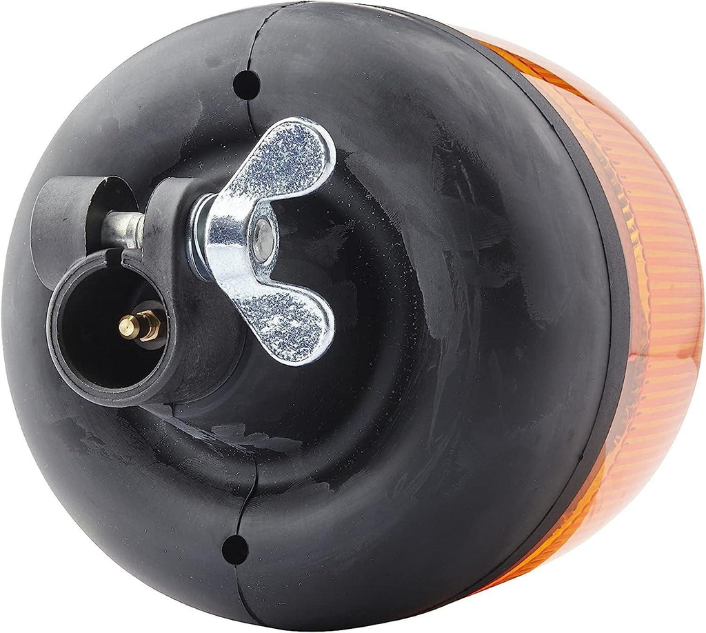 HELLA 2RL 010 979-011 Led-Rotating Beacon - Rotaled - 12/24V - Amber - Flexible Pipe Sockets - Amber