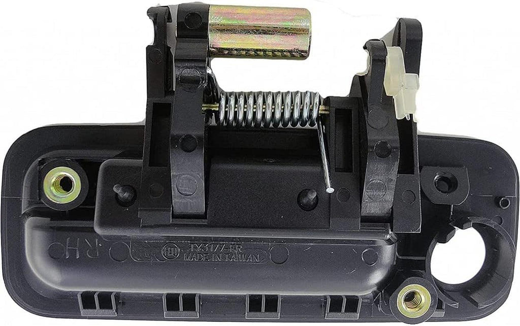 for Toyota Camry 1997 98 99 00 2001 Exterior Door Handle Passenger Side | Front | Smooth Black | Plastic | Replacement for 69210-33040 | 69210-33040-C0