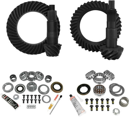 (YGK078) Gear & Install Kit for Jeep JL Non-Rubicon D44 Rear & D30 Front 4:56 Ratio