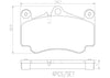 Brembo Front Disc Brake Pad Set for 01-12 911 (P65011N)