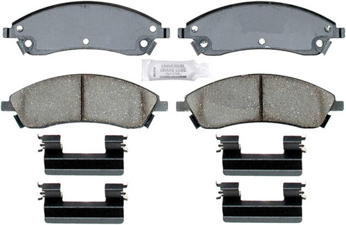 Gold 17D1019CH Ceramic Front Disc Brake Pad Set