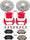 KC1614A Z23 Evolution Sport Brake Kit with Calipers