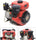 Diesel Engine, 4 Stroke 196CC Engine Air Cooling Single Cylinder Motor Recoil Hand Start 53Mm Shaft Length 3000RPM 2.2KW, 3L Air Cooling Vortex Oil System