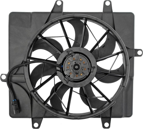 Dorman 620-022 Engine Cooling Fan Assembly Compatible with Select Chrysler Models, Black