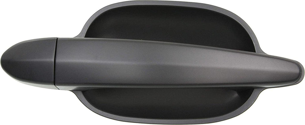 Front or Rear, Passenger Side Exterior Door Handle Compatible with 2008-2010 BMW 528I, BMW 535I, Fits 2004-2007 BMW 525I, BMW 530I, Fits 2004-2005 BMW 545I, BMW 645Ci Sedan