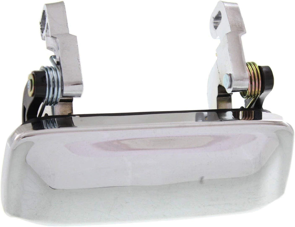 Front Door Handle Compatible with 2001-2011 Ford Ranger Outer All Chrome Metal Passenger and Driver Side