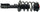 Professional 903-041RS Ready Strut Premium Gas Charged Front Passenger Side Strut and Coil Spring Assembly