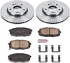 KOE5366 Autospecialty Front Replacement Brake Kit-Oe Brake Rotors & Ceramic Brake Pads
